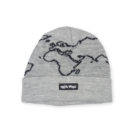 Raw Hide World Beanie (Grey)