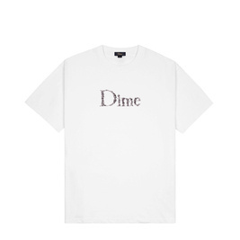 Dime classic skull t-shirt white