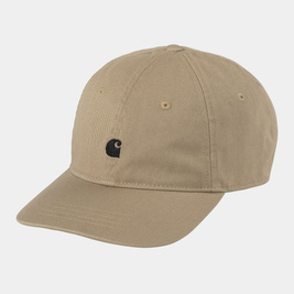 șapcă Carhartt WIP Madison Logo (piele/negru)