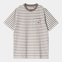 Carhartt WIP S/S Seidler Pocket T-Shirt (Branch/ White)