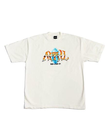 April Skateboarding Tee (White)