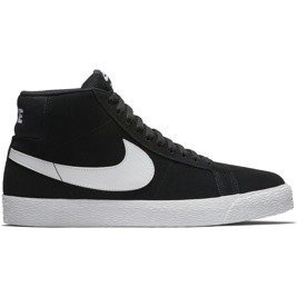  nike sb zoom blazer mijlocul nike sb zoom blazer negru / alb-alb-alb pantofi