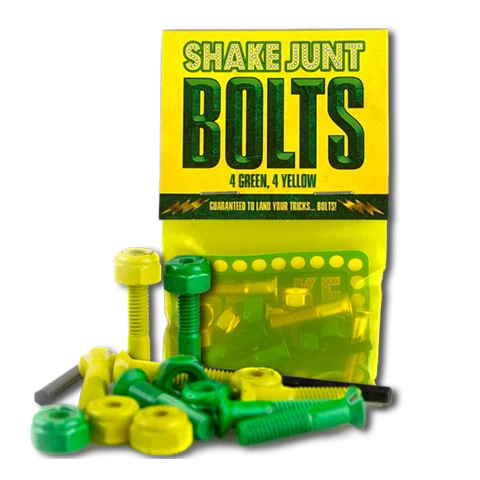 Shake Junt Bag O' Bolts 4 Green, 4 Yellow