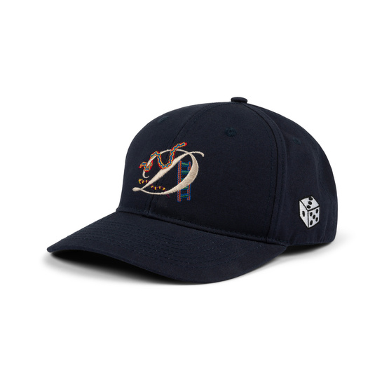 Dime D snake full fit cap midnight blue