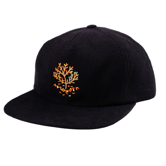 magenta Tree snapback cap negru