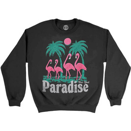 Paradise - Storks Crewneck (Black)