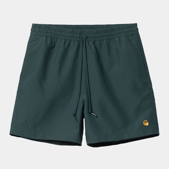 carhartt WIP Chase WIP Chase Swim Trunks Pantaloni scurți (Botanic/ Gold)