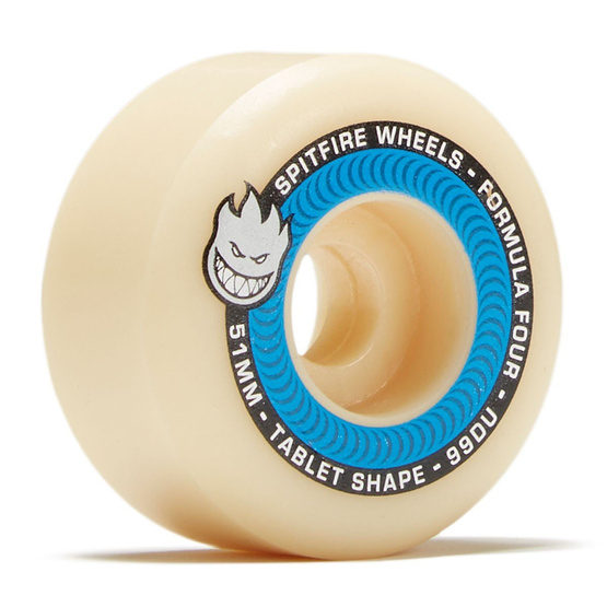 spitfire Formula Four 101 Tablete Natural 52mm roți naturale