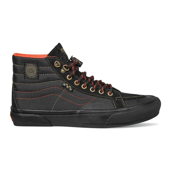 Vans X Spitfire Skate Sk8-hi Reissue (Spitfire Black/Flame)