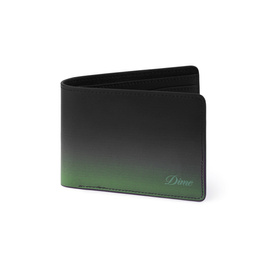 Dime Cursive Gradient wallet green