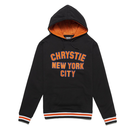 chrystie NYC sweatshirt - Varsity Logo Hoodie negru