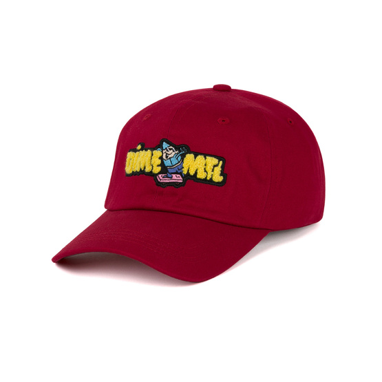 șapcă Dime Crayon Chenille Low Pro Cap roșu închis