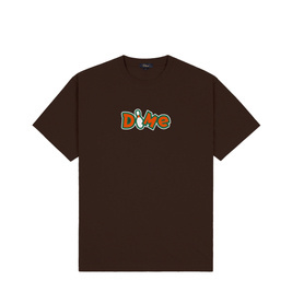 Dime munson t-shirt deep brown