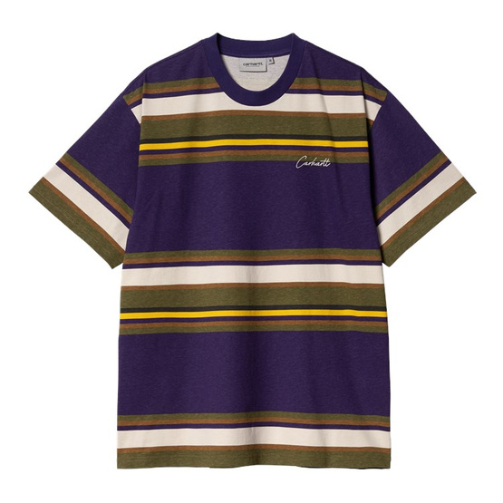 Carhartt WIP S/S Morcom T-Shirt (Morcom Stripe)