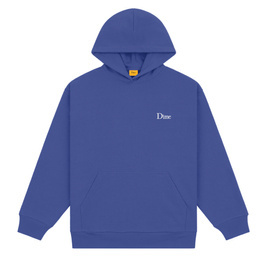  Dime Classic small logo hoodie indigo