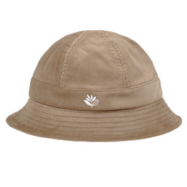 magenta Plant Bucket Bucket Cord hat - Bej