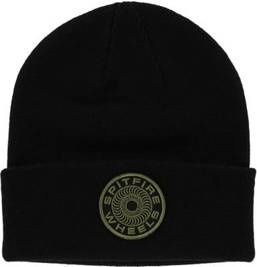 căciulă Spitfire Classic 87' Swirl Patch Beanie (negru)