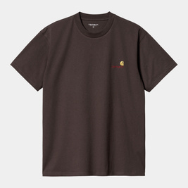 carhartt WIP S/S American Script T shirt (Buckeye)