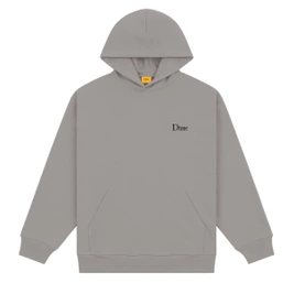  Dime Classic Small Logo Hoodie (Charcoal)