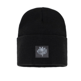 Magenta Brutalista beanie black