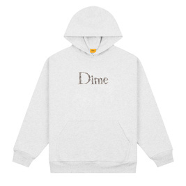  Dime classic skull hoodie ash