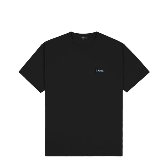 Dime Small Logo Tee (Black/Blue)