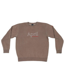 April Og Embroidery Crew Sweatshirt cu broderie