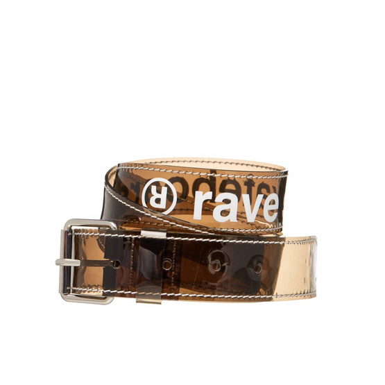 Rave Skateboards Core Logo Belt (Black Transparet) 