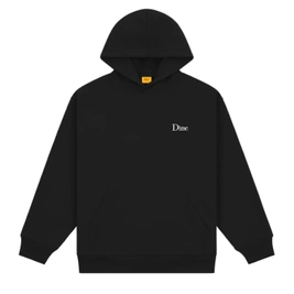  Dime Classic Small Logo Hoodie (Black)