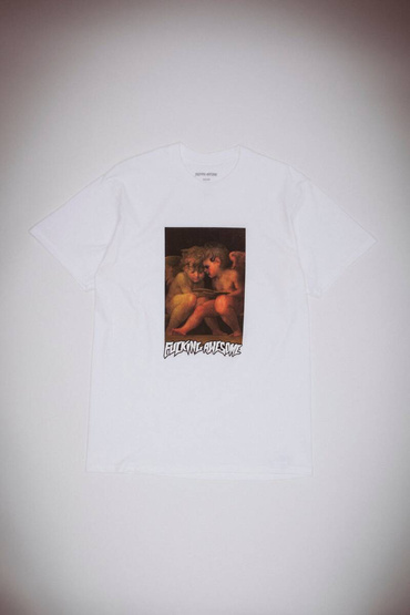 Fucking Awesome Angel & Demon Tee (White)