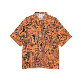 Polar Bowling Shirt Exist orange