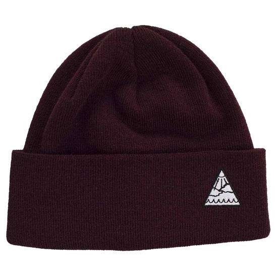 tineretul Skate Triangle Plain Burgundy cap