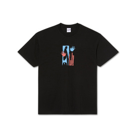 Polar Sitting hands tee black