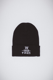 Fucking Awesome SK8 Fucks cuff beanie black