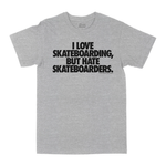 skate Mental Hate & Love Tee (gri)