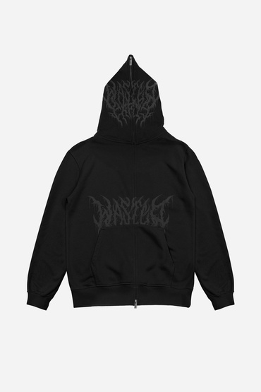 Wasted Paris Blitz Full Zip Hoodie (Black)