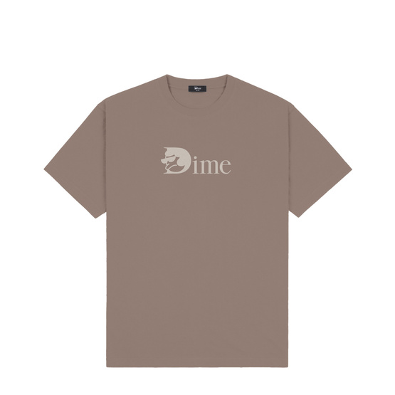 Dime Classic grip t-shirt deep sepia