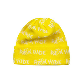 căciulă Raw Hide Beanie Small Logo (galben)