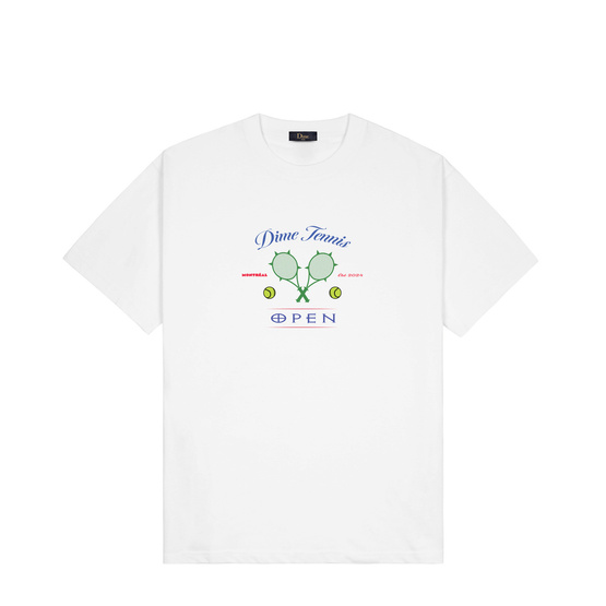 Dime Court T-shirt white