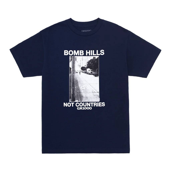 tricou GX1000 - Bomb Hills Not Countries Tee Navy