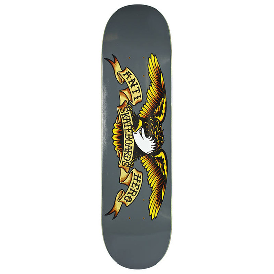 Anti Hero Classic Eagle Skateboard Deck Gri