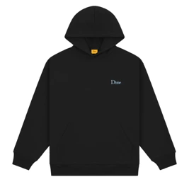  Dime Small Logo Hoodie  (Black/Blue)