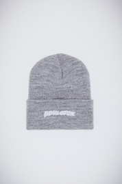 Fucking Awesome Little Stamp Embroidered Beanie (Heather Grey)