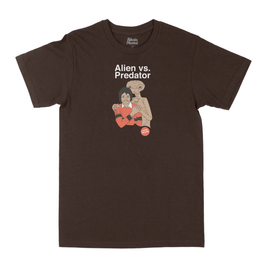 skate Mental Alien t-shirt vs. Predator Tee (maro)