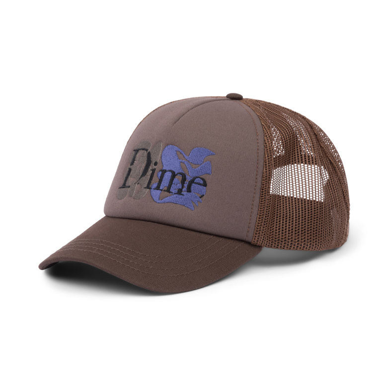 Dime Classic Duo Trucker cap brown