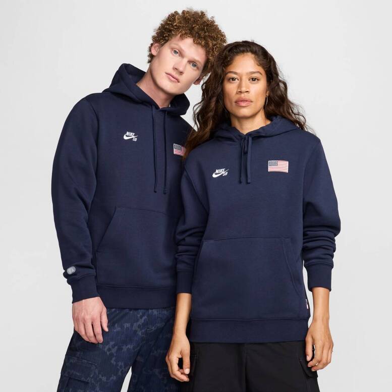 Nike Sb Fleece Pullover Hoodie Paris 2024 Olympics