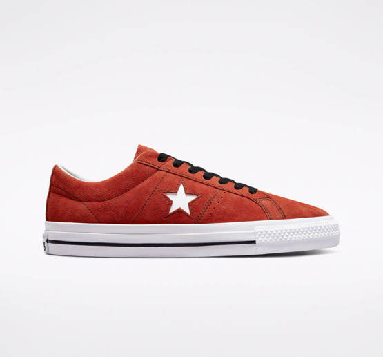 Pantofi Converse Cons One Star Pro (Fire Opal/Negru/Black/White)