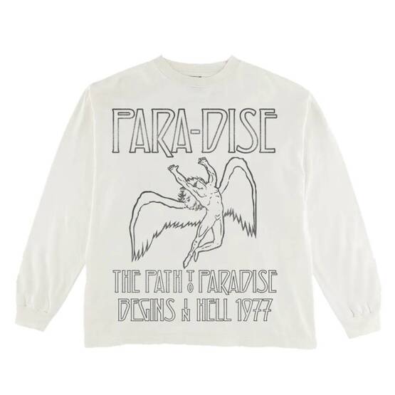 Paradise - Fallen Angel L/S (White)