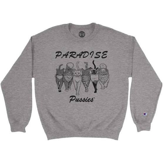 Paradise - Paradise Pussies Crewneck (Grey)