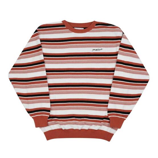 Sweter Yardsale XXX - Mirage Knit (Orange/White)